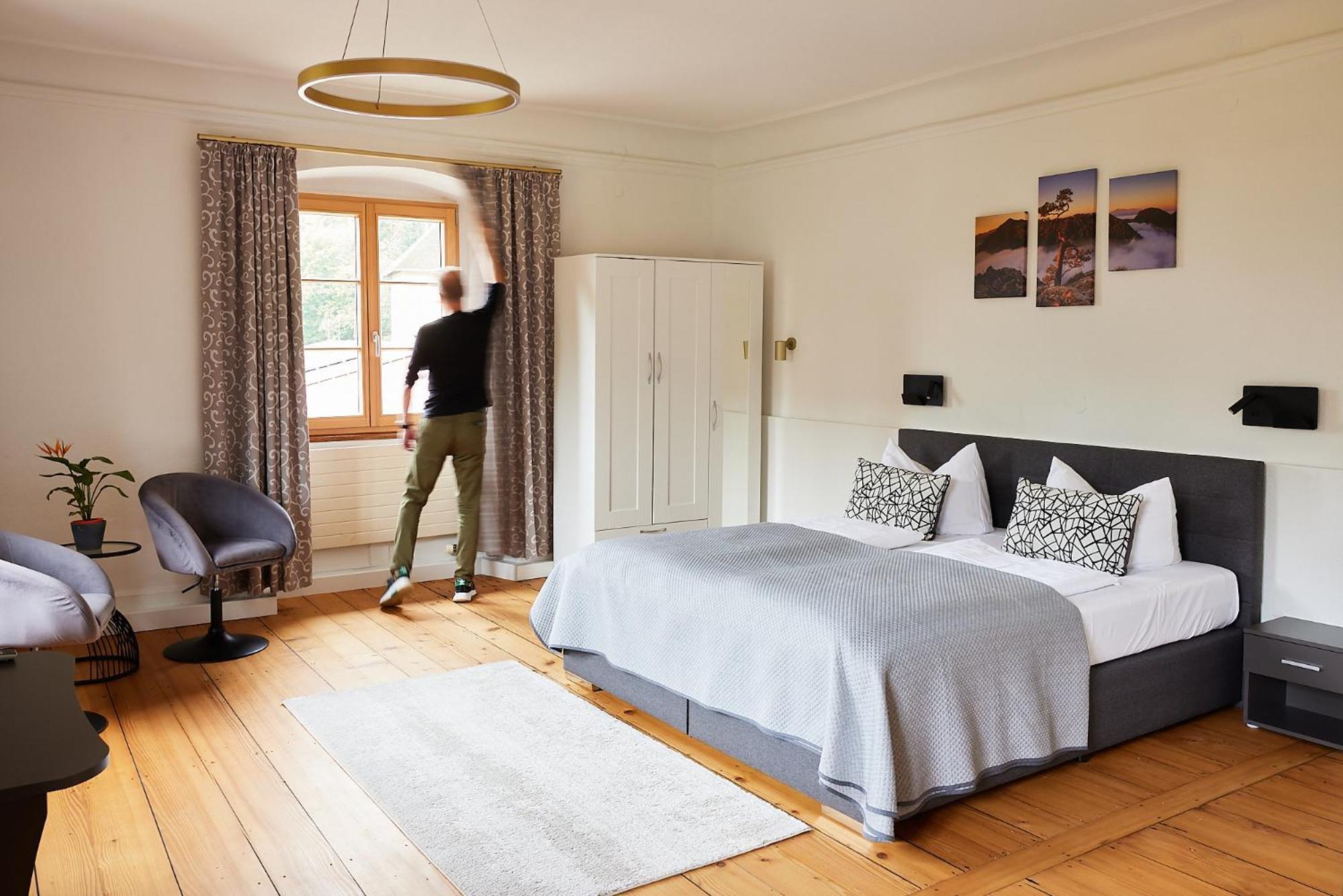 Bed & Breakfast Muellers Klostermuehle มึนสเตอร์ทัล ภายนอก รูปภาพ